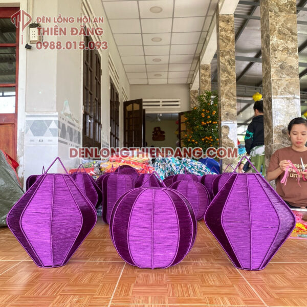 đèn lồng đan dây