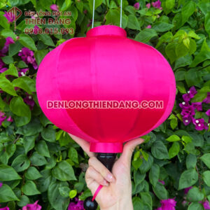 đèn lồng hội an vải phi trơn