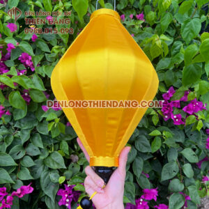 Đèn lồng Hội An vải phi trơn