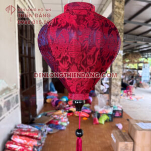 Đèn lồng Hội An vải tơ tằm