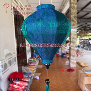 Đèn lồng Hội An vải tơ tằm