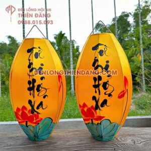 đèn lồng trang trí chùa