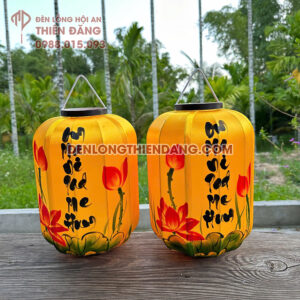 đèn lồng trang trí chùa