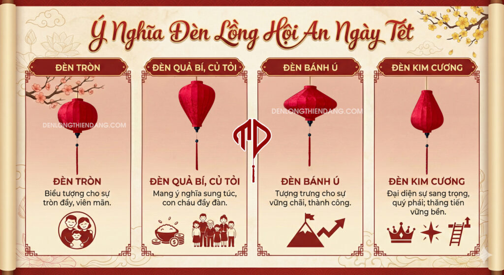 đèn lồng trang trí tết