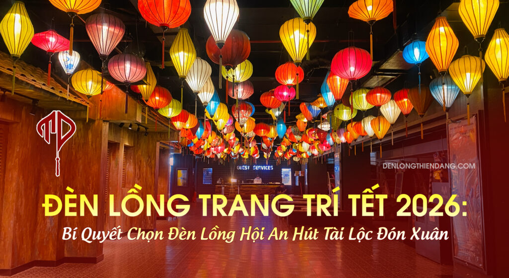 đèn lồng trang trí tết