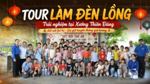 tour làm đèn lồng