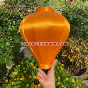 Đèn lồng Hội An vải phi trơn