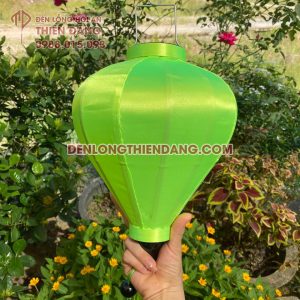 Đèn lồng Hội An vải phi trơn