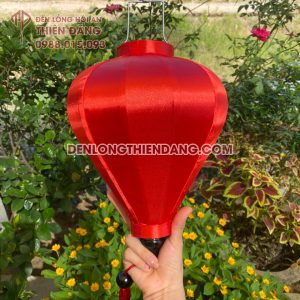 Đèn lồng Hội An vải phi trơn