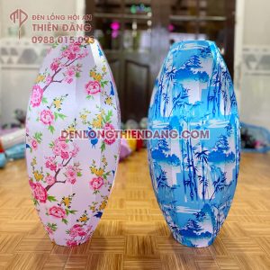 Đèn lồng khung sắt, thép