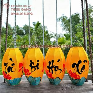 Đèn lồng trang trí chùa