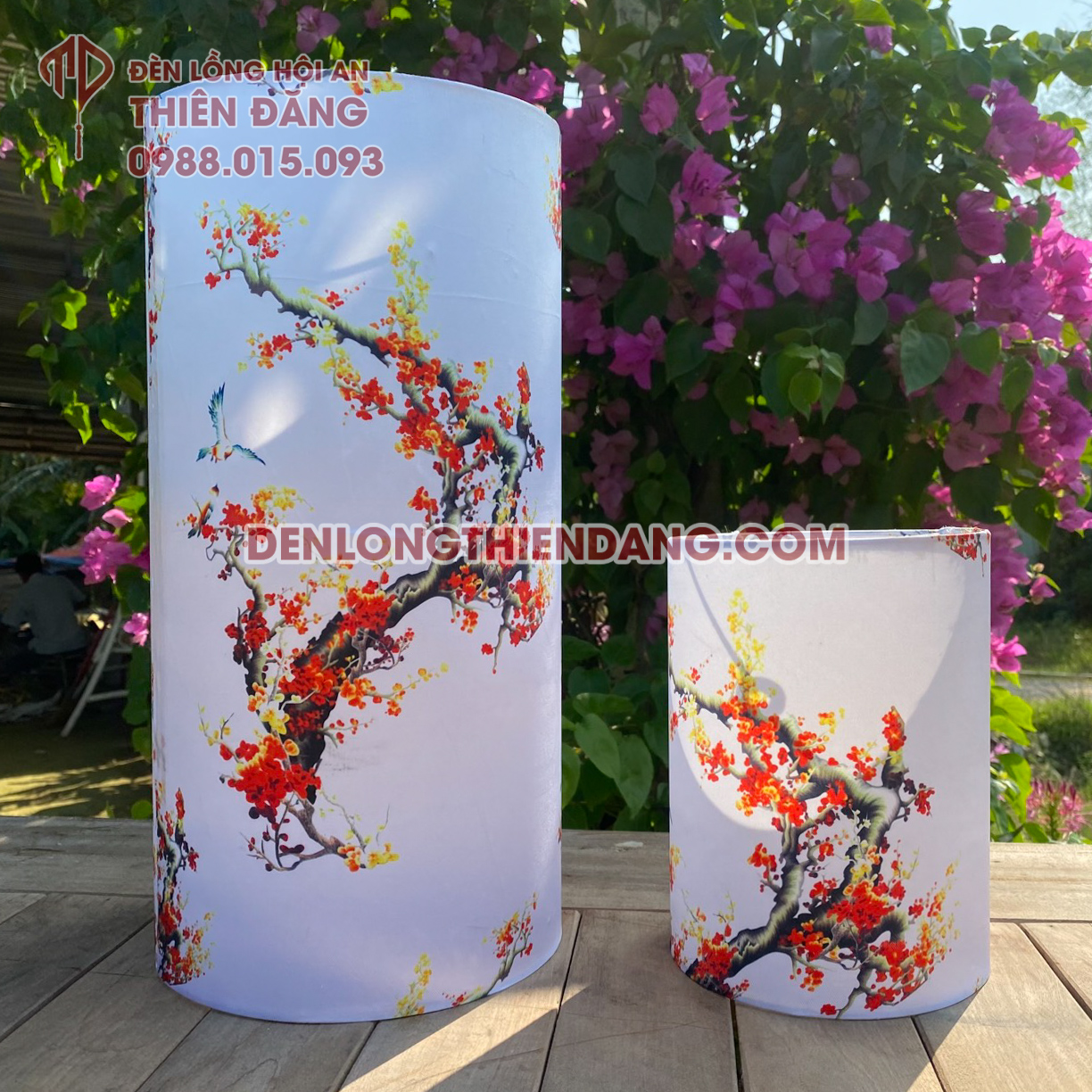 Đèn meca bọc vải