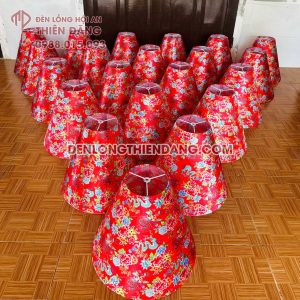 Đèn meca bọc vải