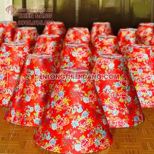 Đèn meca bọc vải