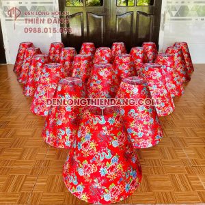 Đèn meca bọc vải