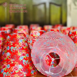 Đèn meca bọc vải