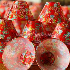 Đèn meca bọc vải