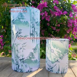 Đèn meca bọc vải