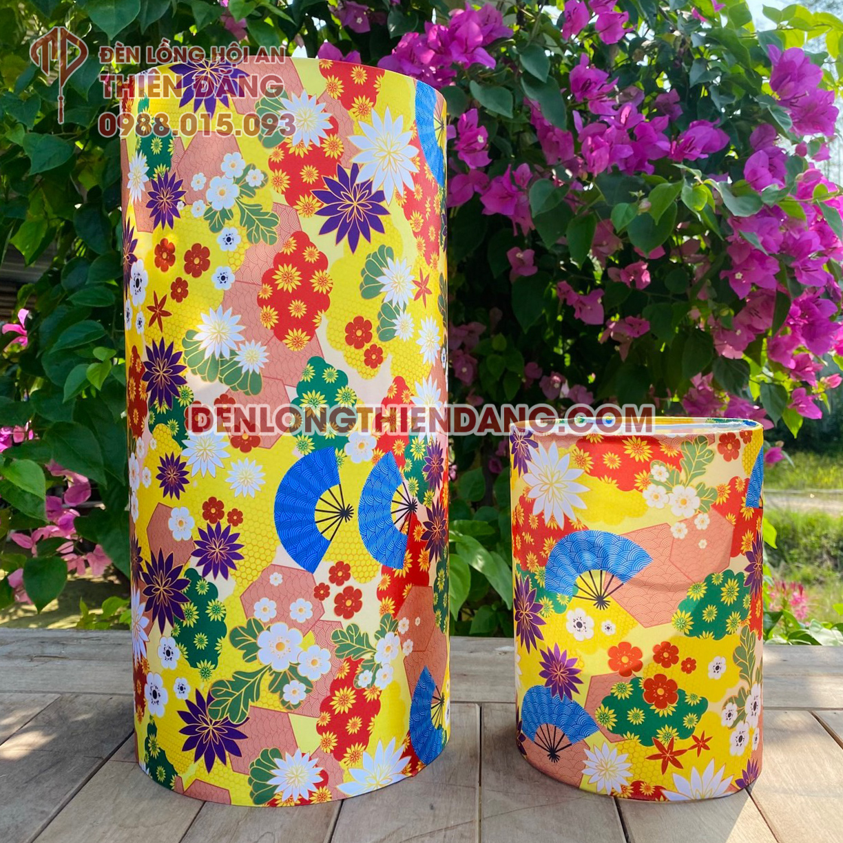 Đèn meca bọc vải