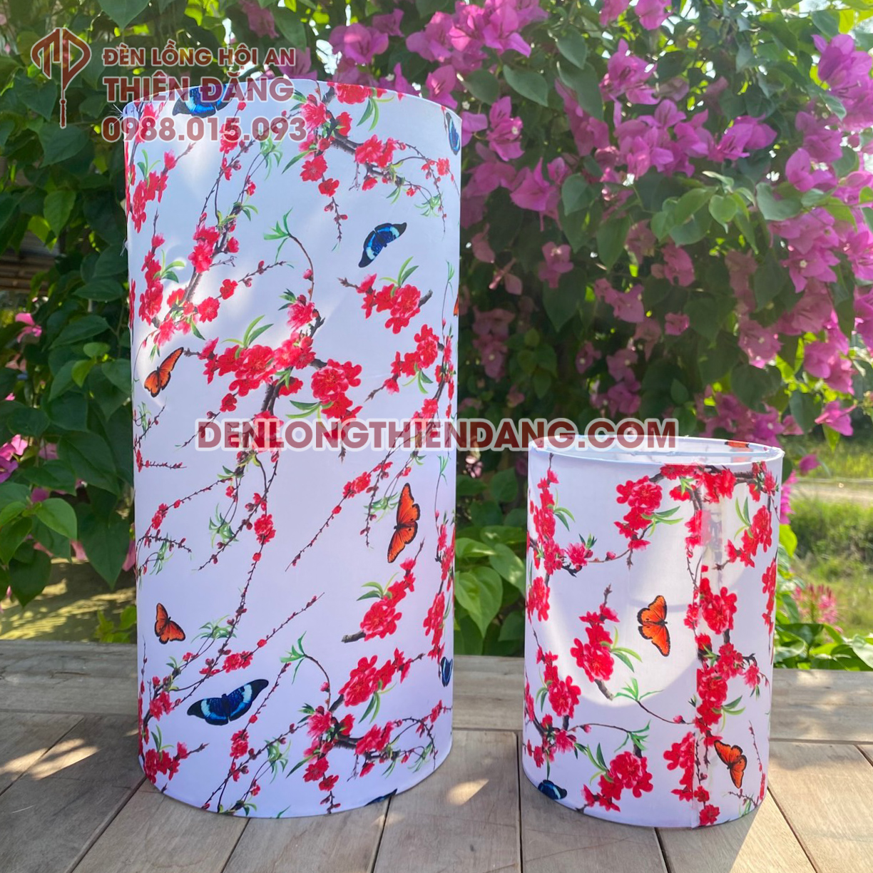 Đèn meca bọc vải