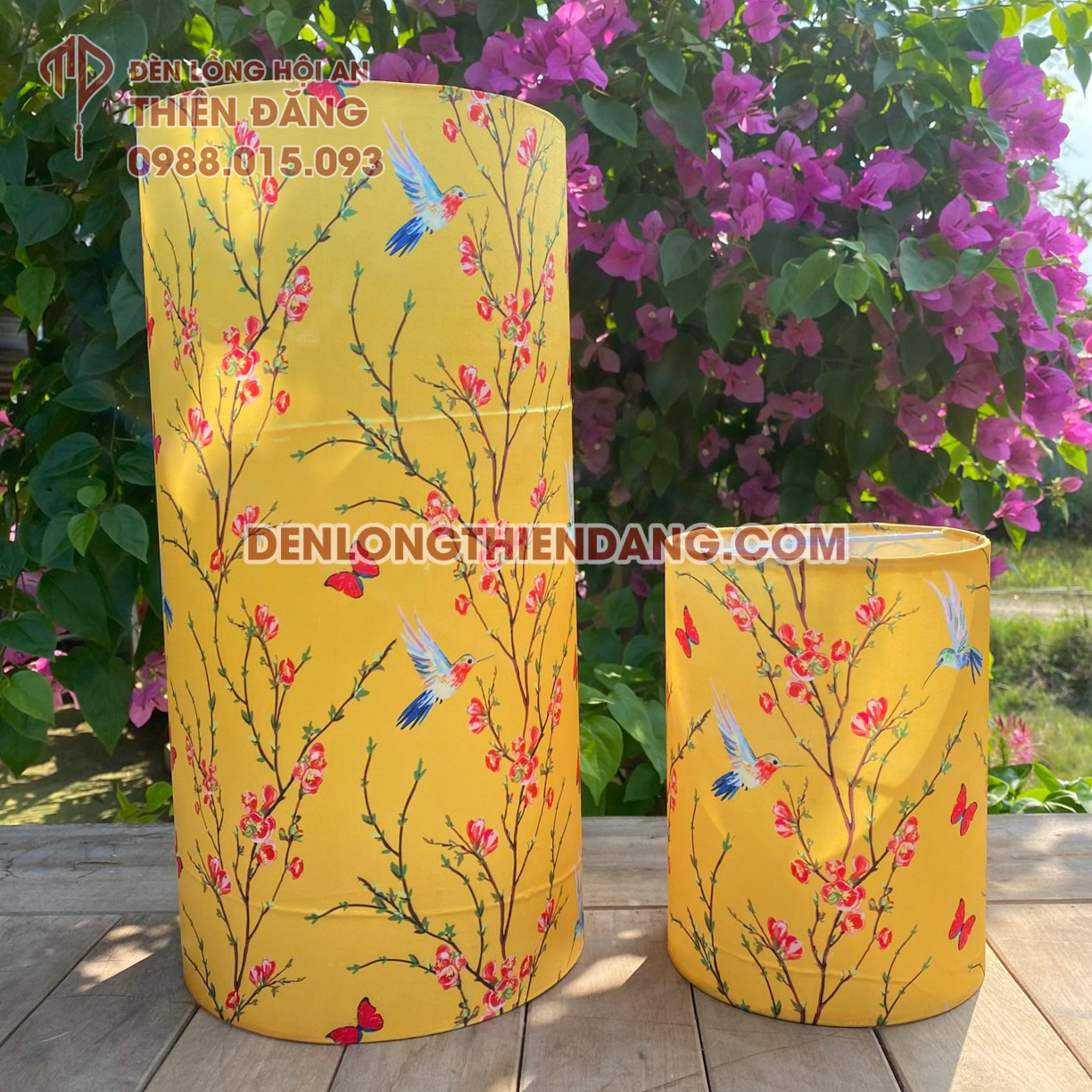 Đèn meca bọc vải