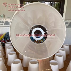 Đèn meca bọc vải